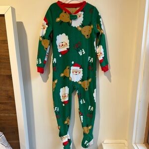 Green Christmas Kids One Piece by Carter's